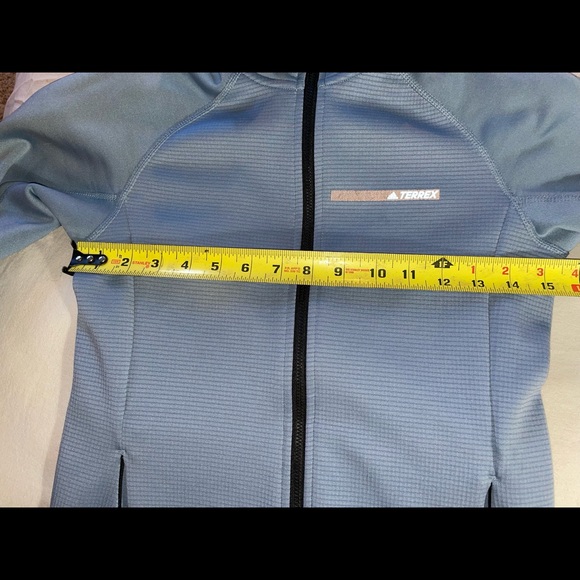 Adidas terrex ski-mo fleece hooded jacket - Picture 5 of 9